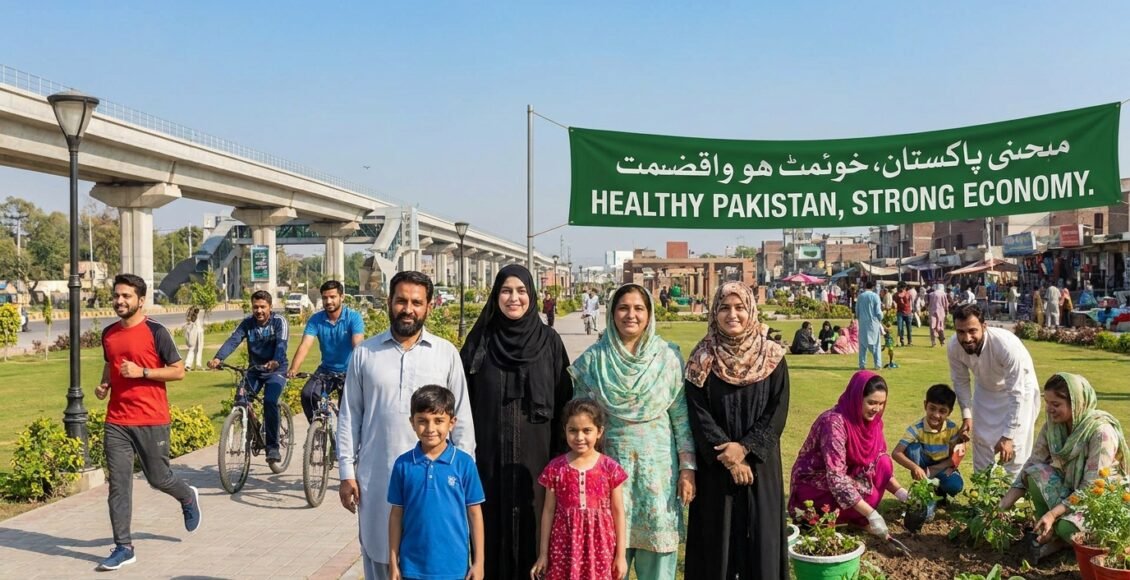 صحت مند قوم ہی مضبوط معیشت کی ضمانت ہے