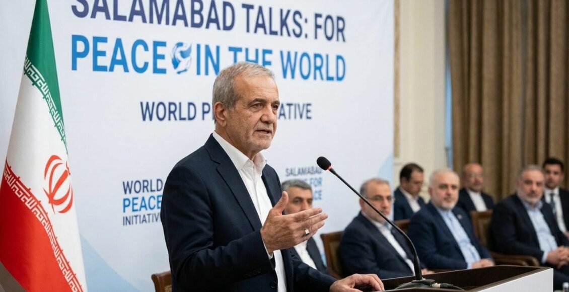 دنیا میں امن کیلئے سلام آباد مذاکرات کا کردار ہمیشہ یاد رکھا جائیگا،مسعودپزشکیان