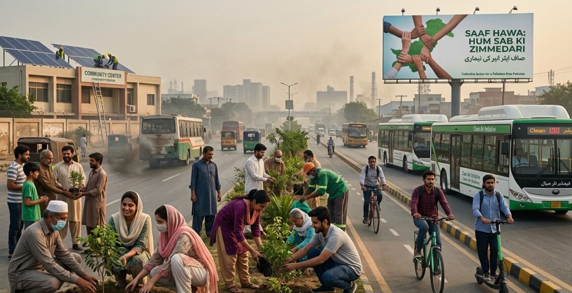 فضائی آلودگی کے خاتمے کے لیے پیشگی حکمت عملی، اجتماعی تعاون سے ہی کامیابی ممکن